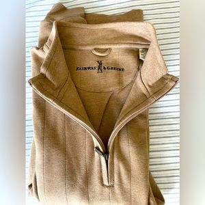 Fairway & Greene 1/4 zip sweater